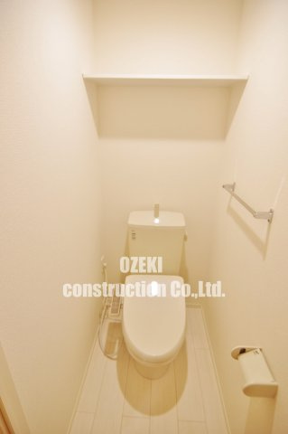 Tスクエア越ヶ谷のトイレ