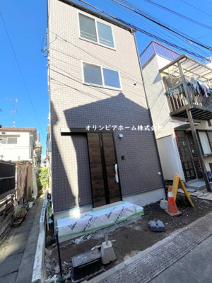 【前面道路含む現地写真】 | 新築戸建　江東区東砂４丁目　所有権３LDK　ルーフバルコニー付