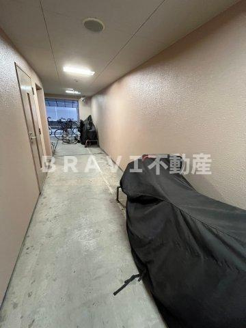 ディナスティ松屋町Ⅱ　BRAVI不動産のその他共用部分|【ディナスティ松屋町Ⅱ】バイク置き場です
