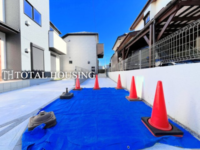 【前面道路含む現地写真】 | 西東京市新町2丁目　新築戸建　全3棟（3号棟）