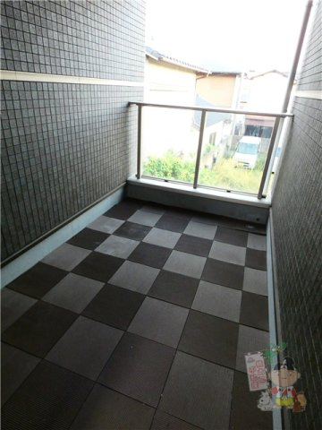 カーサ・カルムのバルコニー