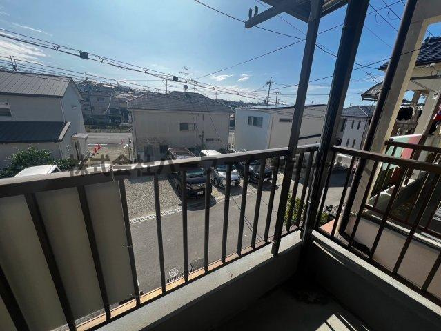 長尾東町3丁目テラスの展望|暖かな日差しのふりそそぐバルコニー