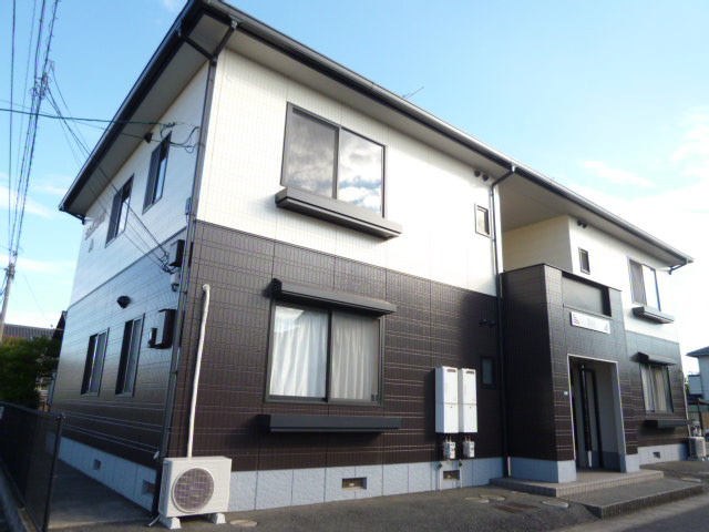 倉敷市北畝５丁目のアパートの外観