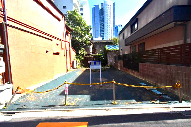 中野区本町2丁目・売地の外観