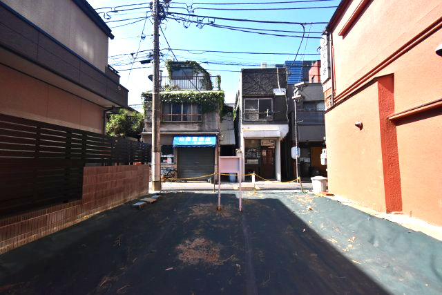 中野区本町2丁目・売地の外観