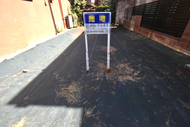 中野区本町2丁目・売地の外観