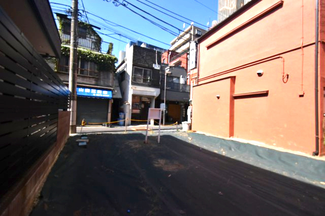 中野区本町2丁目・売地の外観