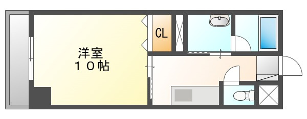 ＭＩＲＡＧＥ　ＭＡＲＵＮＯＵＣＨＩの間取り