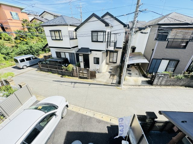 市川市曽谷２丁目新築戸建（曽谷第５）の展望|バルコニーより道路側眺望