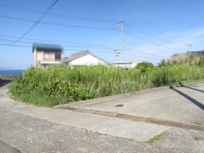 【外観】 | 洲本市由良町由良・売土地 | 現地写真です。（令和６年１０月撮影）