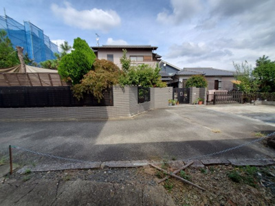 【前面道路含む現地写真】 | 亀岡　古世町三丁目　建築条件無し売土地