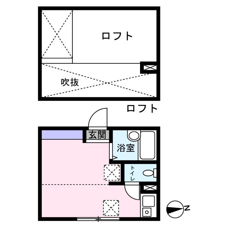 ミルプラージュ の間取り