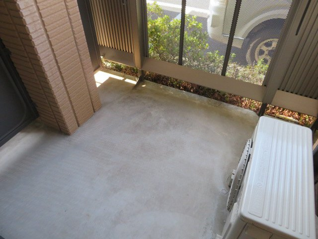 パークハイム弐番館　Ｂ棟のバルコニー