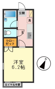 エスポワール弐番館の間取り