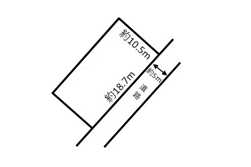 土地　政田の土地図