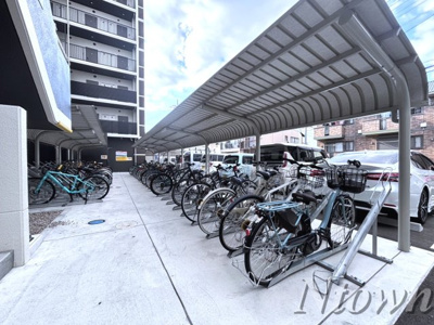 【その他共用部分】 | メイクス名駅太閤 | 駐輪場です