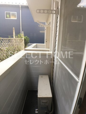 【バルコニー】 | ベルドミール | お洗濯にも便利なバルコニー付き