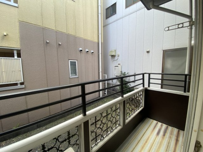 【バルコニー】 | コーポMYM | バルコニー付きです