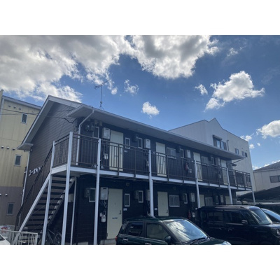 【外観】 | コーポMYM | 外観は落ち着いています