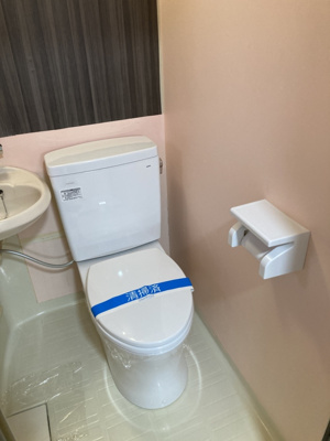 【トイレ】 | コーポMYM | 清潔感のあるトイレです