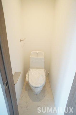 合志市須屋のアパートのトイレ