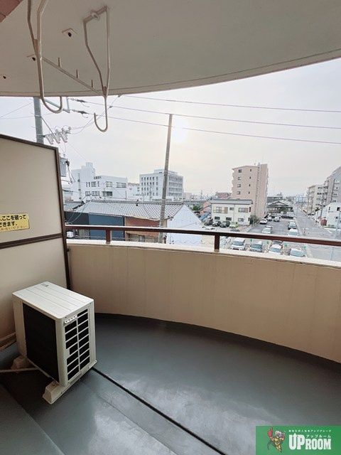 ルビービルのバルコニー