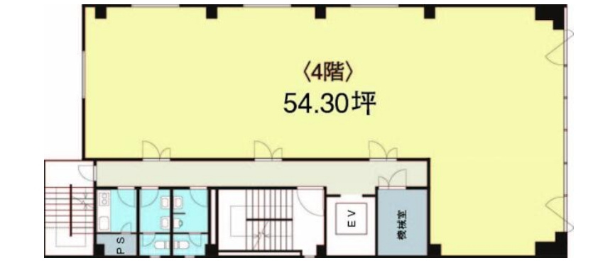 三善ビル　4階の間取り