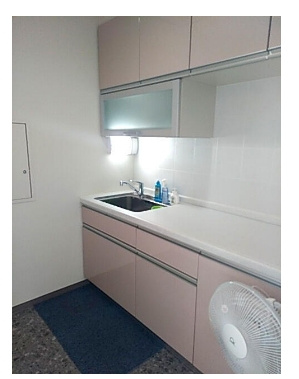 三善ビル　4階のキッチン