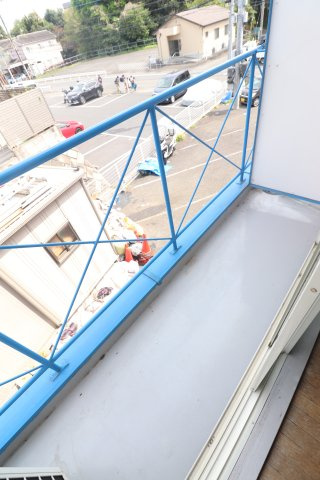 グレイス東百合丘のバルコニー