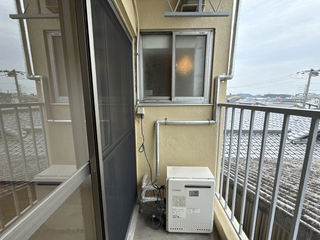 たくみマンションのバルコニー