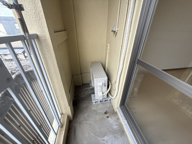 たくみマンションのバルコニー