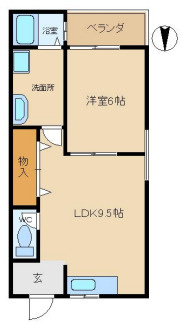 たくみマンションの間取り