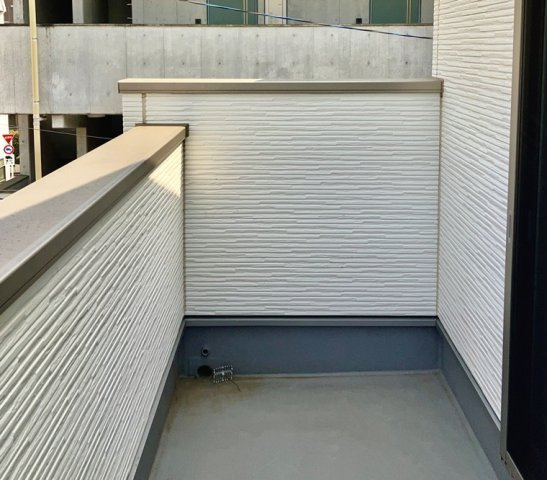 関町北戸建のバルコニー