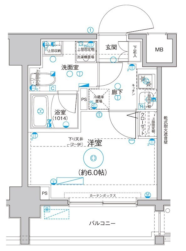 Le'a MARKS横濱の間取り