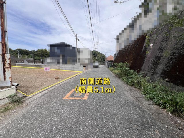 【前面道路含む現地写真】 | 高知市長浜