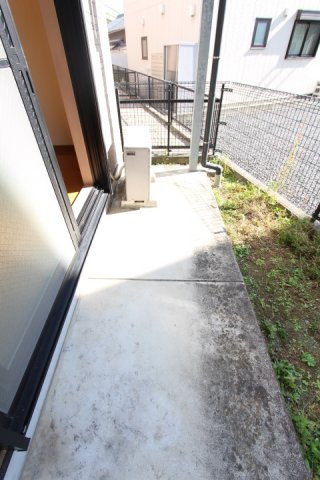 ベルテ勝川のバルコニー