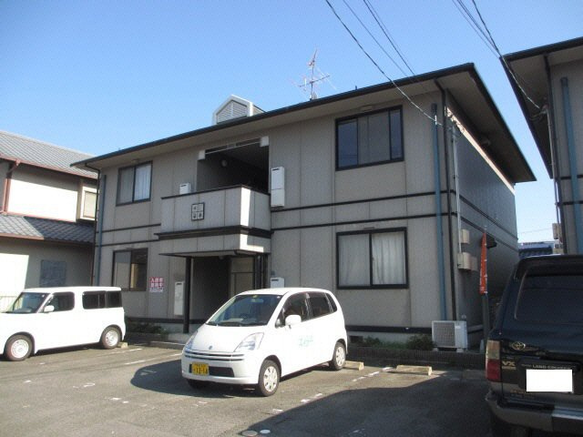 熊本市南区出仲間５丁目のアパートの外観