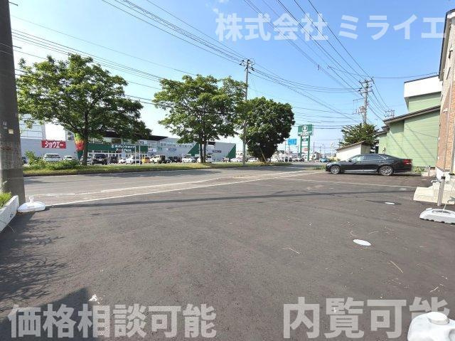 【新築戸建】江別市大麻栄町3棟の駐車場|駐車2～3台可