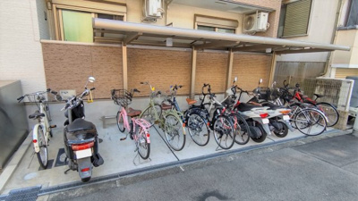 【その他共用部分】 | フジパレス淡路5番館 | 駐輪スペースも確保です
