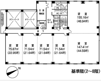 【間取り】 | 盛岡第一生命ビルディング