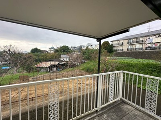【展望】 | バルコニーからの眺望です♪2階にあるので人目が気にならないのが嬉しいですよね☆