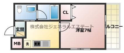 【間取り】 | まつおハイツ寝屋川