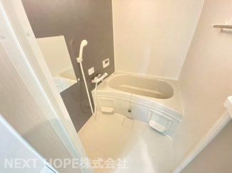 【浴室】 | 【ペットと一緒に暮らせる】　桜台ハイツ弐号棟 | 新品の浴室です♪一日の疲れを癒してくれます！追い炊き機能付きです！