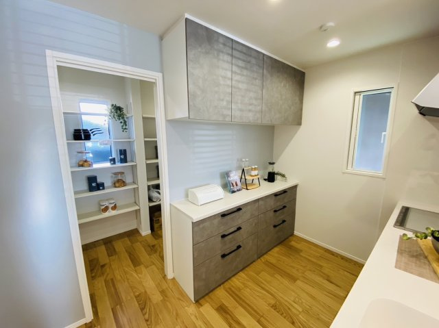 成田市並木町　新築戸建て　１号棟のキッチン