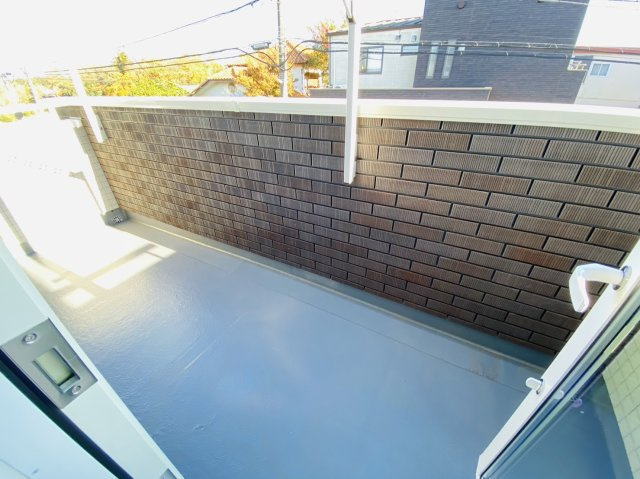 成田市並木町　新築戸建て　１号棟のバルコニー