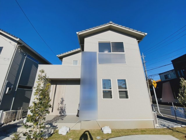 成田市並木町　新築戸建て　１号棟の外観