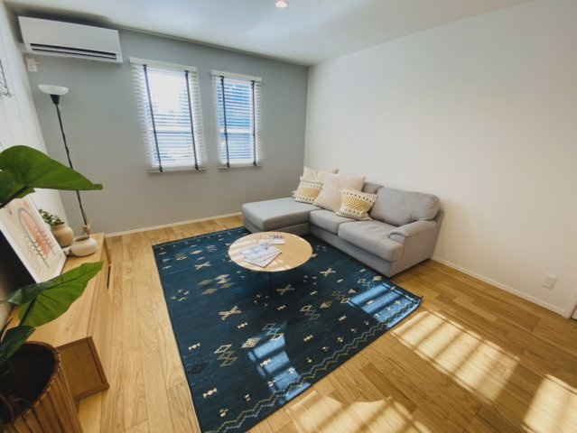 成田市並木町　新築戸建て　１号棟の居間・リビング