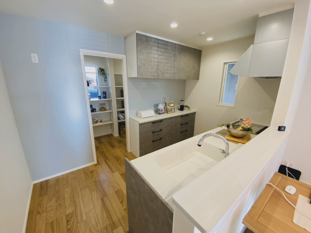 成田市並木町　新築戸建て　１号棟のキッチン