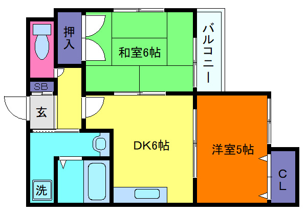金栄ビル東館の間取り