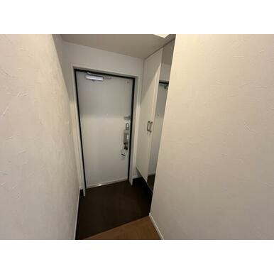 熊本市中央区本荘町の賃貸マンションの玄関